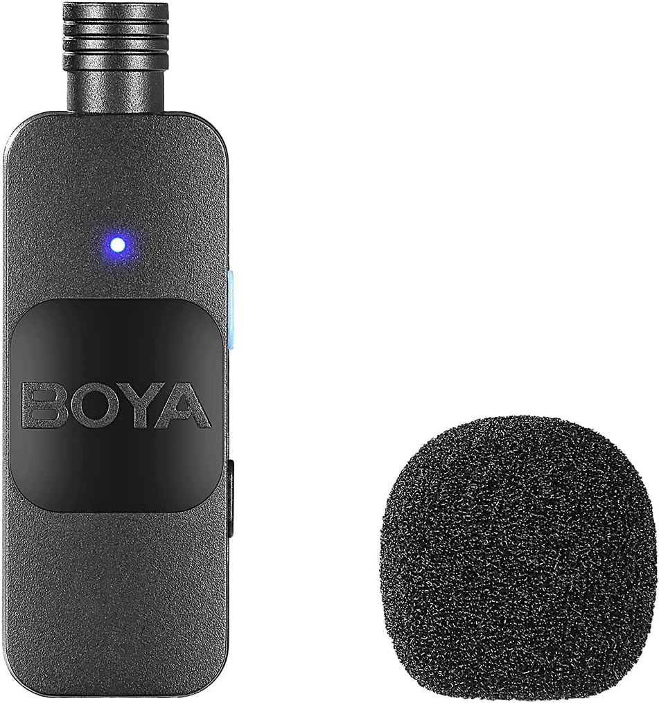 By-v10 Boya Wireless Lapel Microphone System, Usb C Omnidirectional Condenser Microphone For Youtube Tiktok Instagram Facebook Live Streaming And Vlog Recording — Buy online in Pakistan | digilog.pk