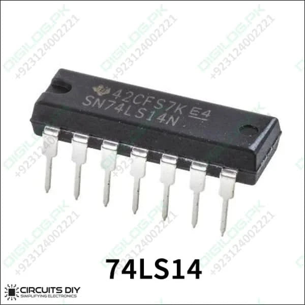 7414 Schmitt Trigger Hex Inverter IC in Pakistan - digilog.pk
