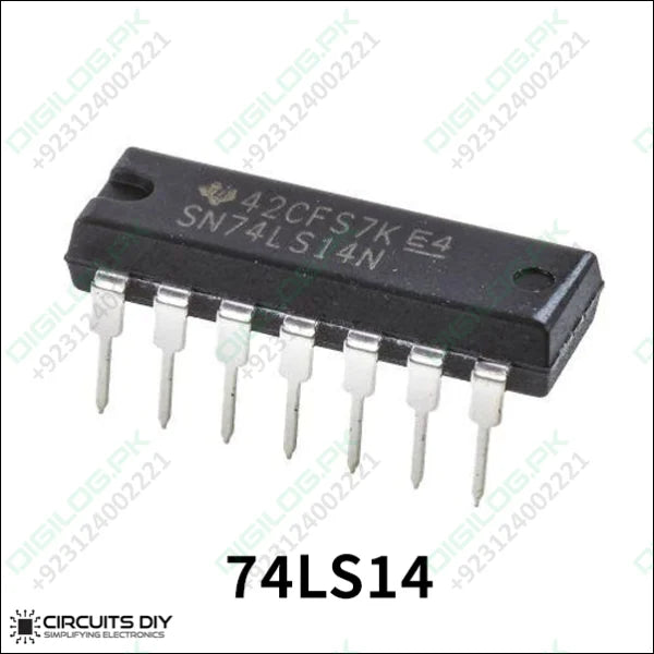 7414 74ls14 Schmitt Trigger Hex Inverter Ic In Pakistan