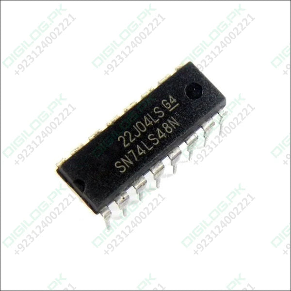 7448 Bcd To 7 Segment Decoder Driver Ic 74ls48 Sn74ls48n