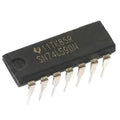 7490 74LS90 IC Decade Counter - a black 14-pin dual in-line package electronic component with the text "SN74LS90N" printed on its top surface.