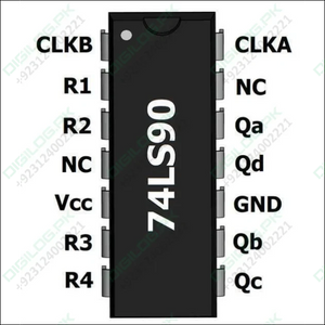 7490 74ls90 Ic Decade Counter