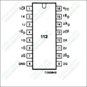 Jk Flip - flop Ic 74hc112