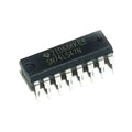 74LS47N IC - a black 16-pin dual in-line package integrated circuit with SN74LS47N and 21D68KKE4 printed on its top surface.