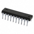 74LS688 8-bit Magnitude Comparators - a black rectangular integrated circuit chip with twenty metallic pins arranged in two rows of ten.