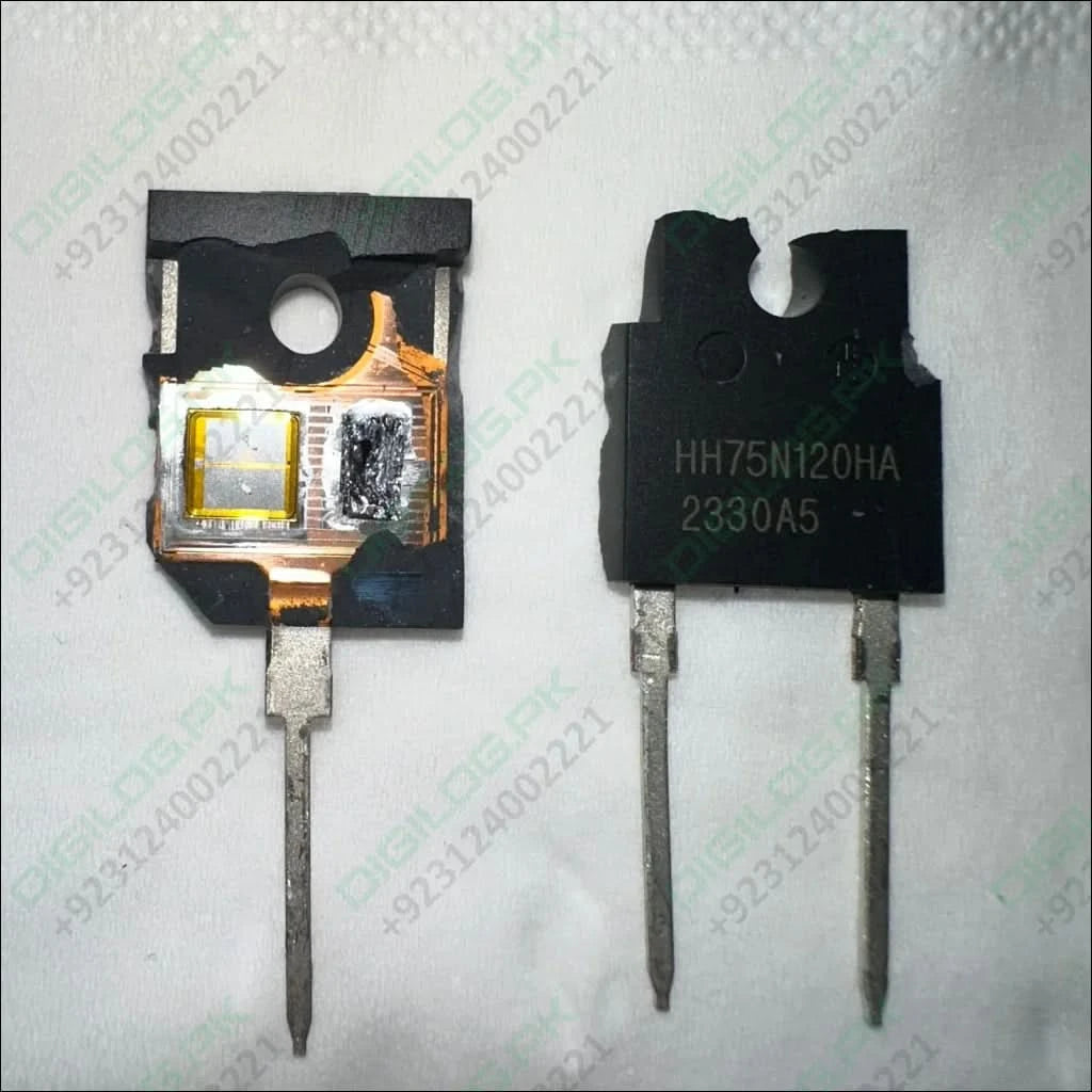 75Amps 1200Volts HH75N120HA IGBT Solar inverter IGBT-Digilog.pk white background