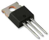 7915 Negative Voltage Regulator - shown as a black electronic component with a metal heat sink tab and three downward-extending metal pins.