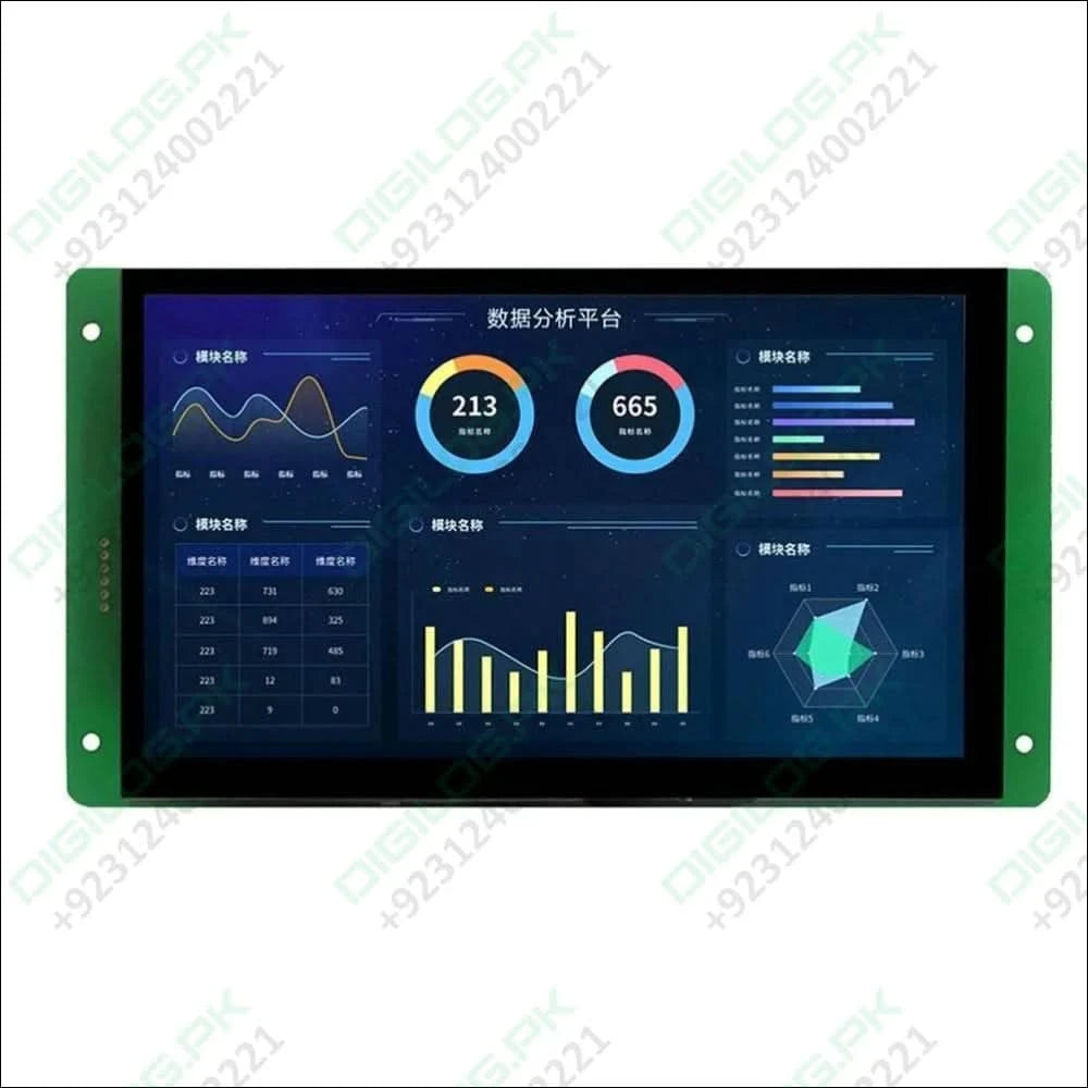 Dwin 7 Inch Hmi Lcd Display Touch Screen Resistive