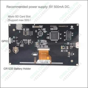 7 Inch Nextion Tft Hmi Lcd Touchscreen Nx8048t070 - 011r