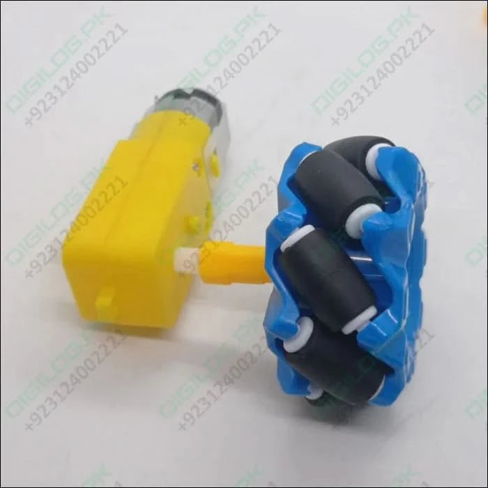 52mm Mecanum  Omni Wheels Tires for DIY RC Robot Toys TT Motors In Pakistan