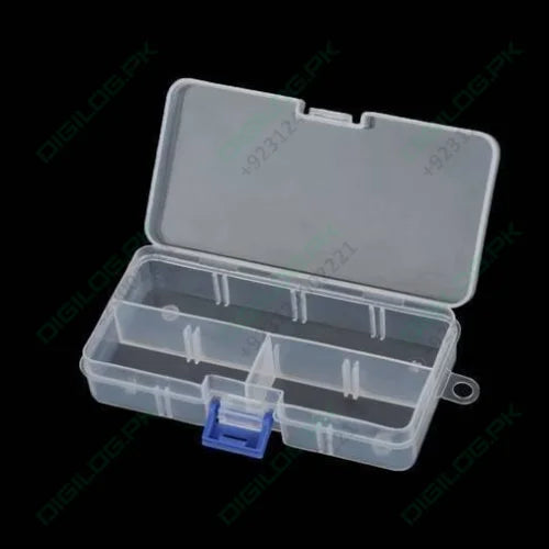 8 Grid Electronic Component Organizer Storage Box Tool Case
