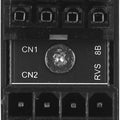 8-Pin PCIe 90° Angle Adapter Female to Male GPU Power Connector - a black angled adapter with an 8-pin female port and an 8-pin male connector.