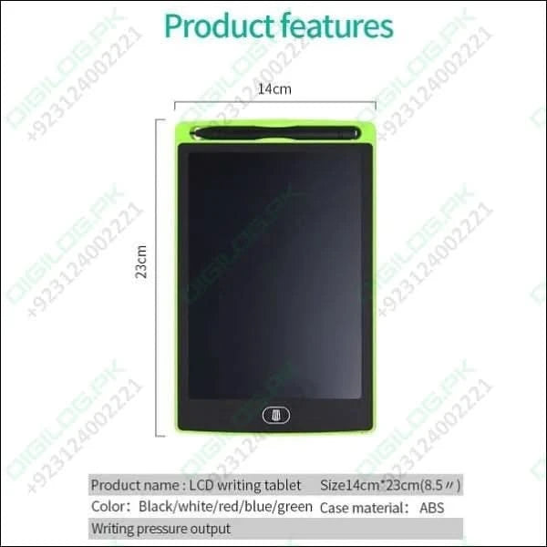 8.5 Inch Electronic Digital Graphics Lcd Sketching Writing