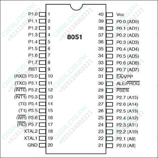 At89s51 Cmos 8 Bit Microcontroller