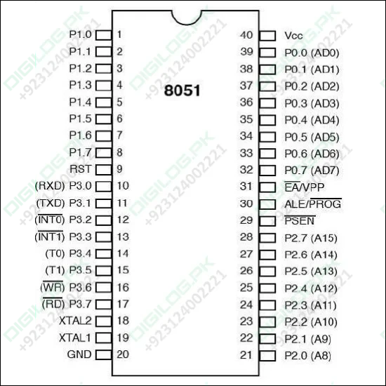 At89s51 Cmos 8 Bit Microcontroller
