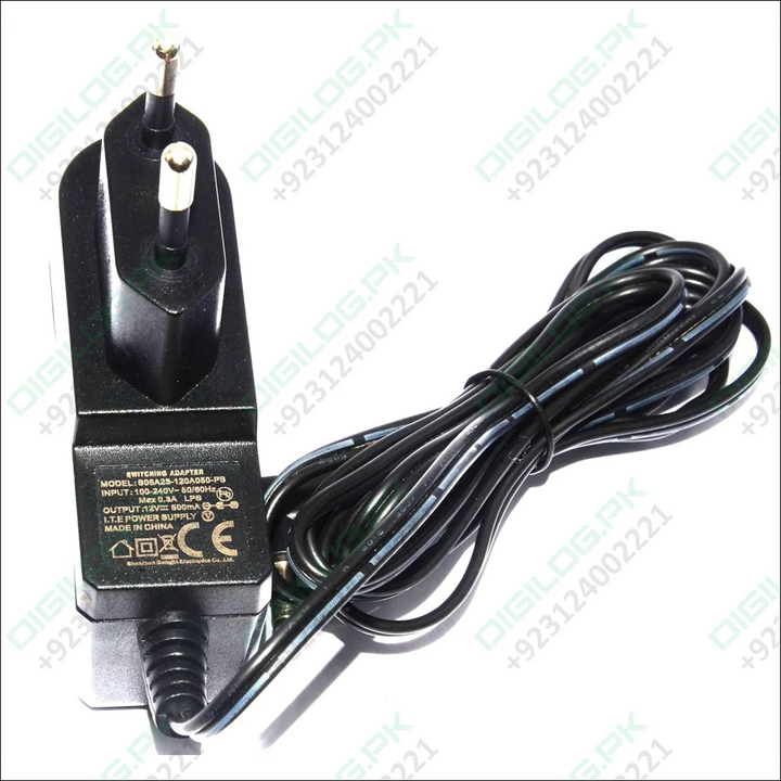 DC 12v 500ma Power Adaptor In Pakistan