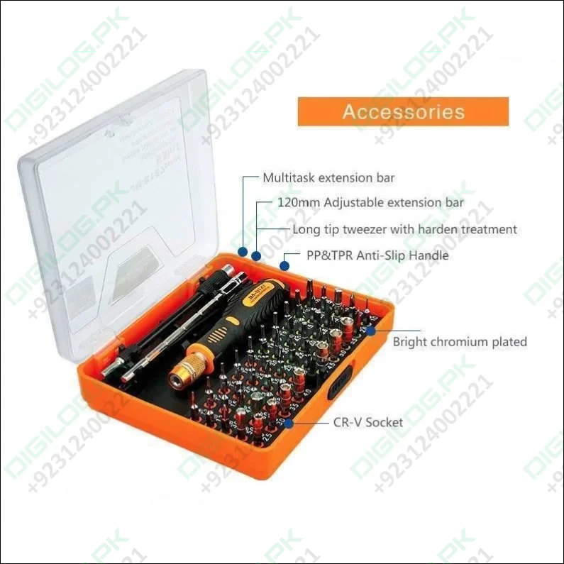 Jakemy Jm - 8127 53in 1 Screwdriver Ratchet Hand - tools