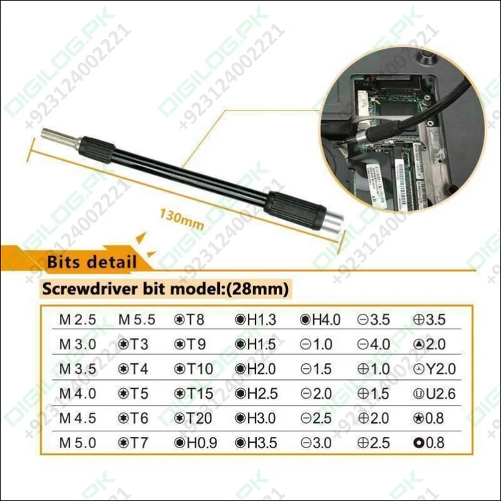 Jakemy Jm-8132 45 In 1 Screwdriver Ratchet Hand-tools Suite