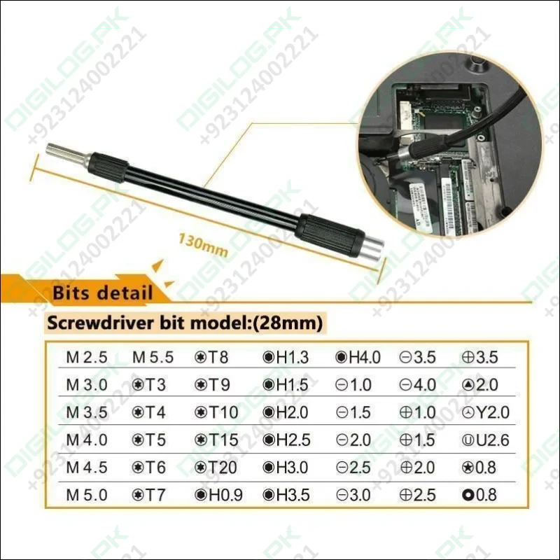 Jakemy Jm-8132 45 In 1 Screwdriver Ratchet Hand-tools Suite