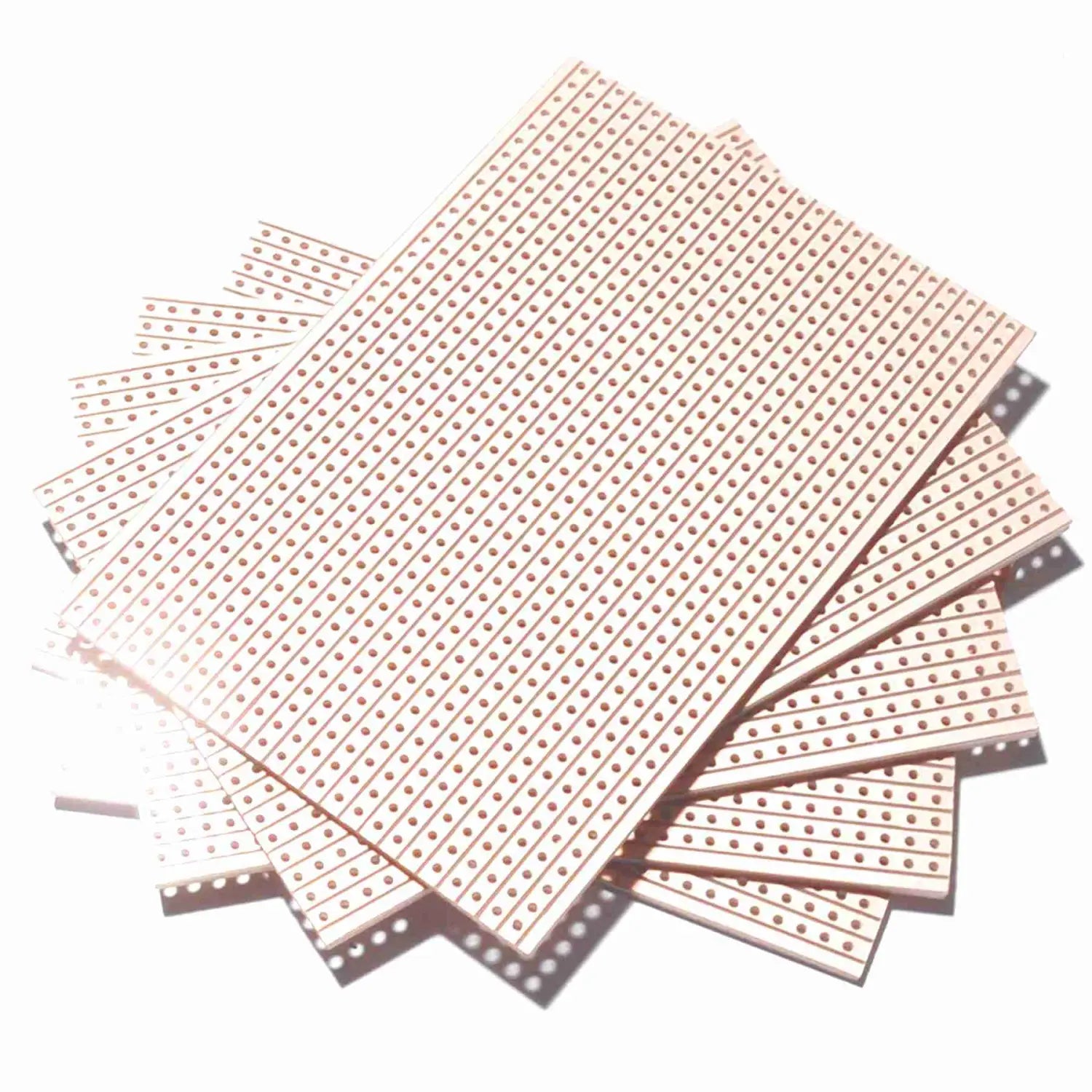 Dotted Small Veroboard 6.5x14.5cm Stripboard - Digilog.pk
