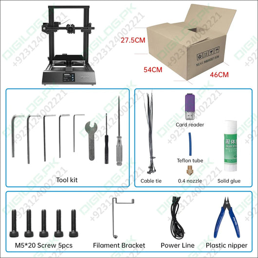 XVICO 3D Printer In Pakistan X3S DIY Kit Rapid Assembly