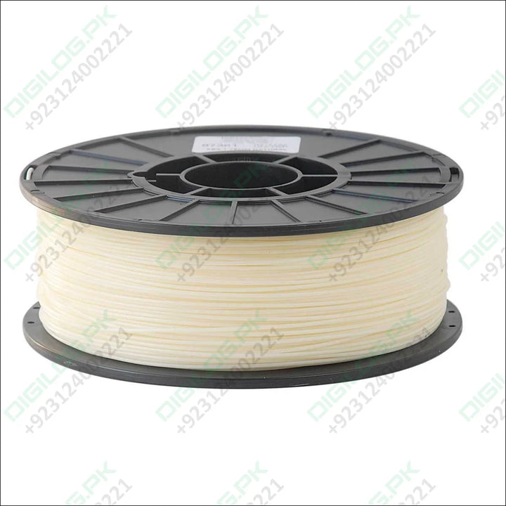 Beige spool of ABS 3D printer filament, 1/2kg 1.75mm, available in Pakistan