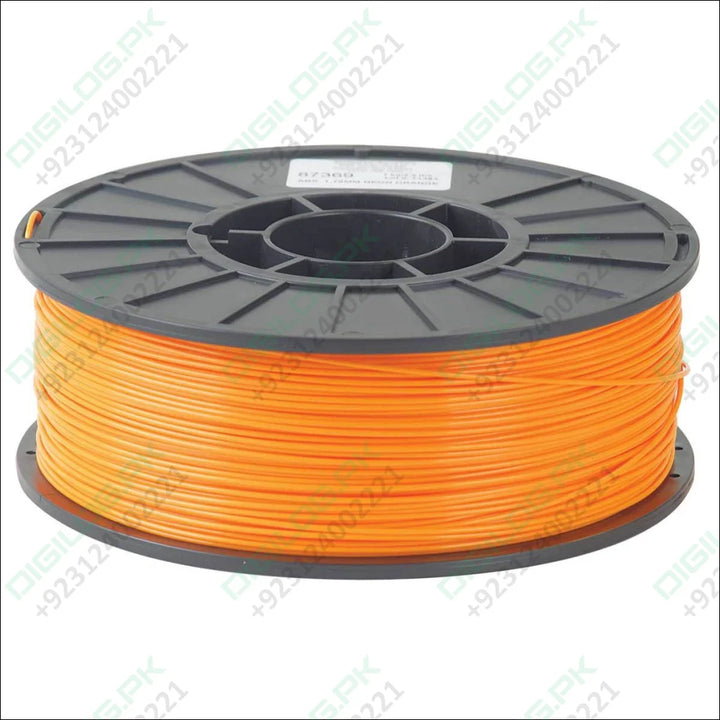 Orange 3D printer filament spool for ABS 3D printers in Pakistan, 1.75mm, 500g