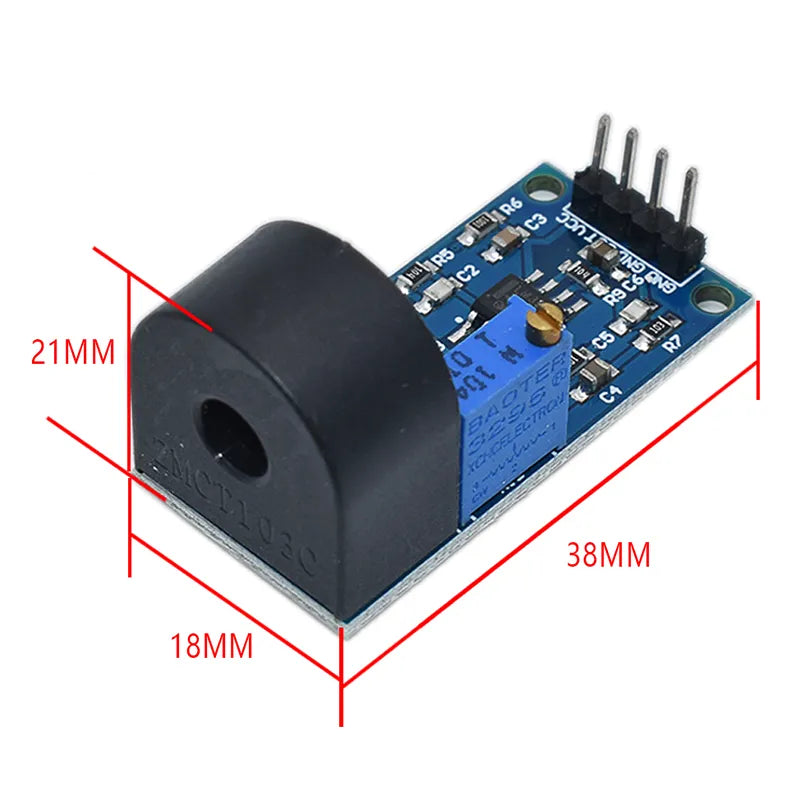 ZMCT103C 5A Range Single Phase AC Active Output Onboard Precision Micro  Current Transformer Module Current Sensor For Arduino | Lazada PH