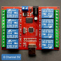 8 Channel 5V USB Relay Board Module Controller (USB Controlled Module)