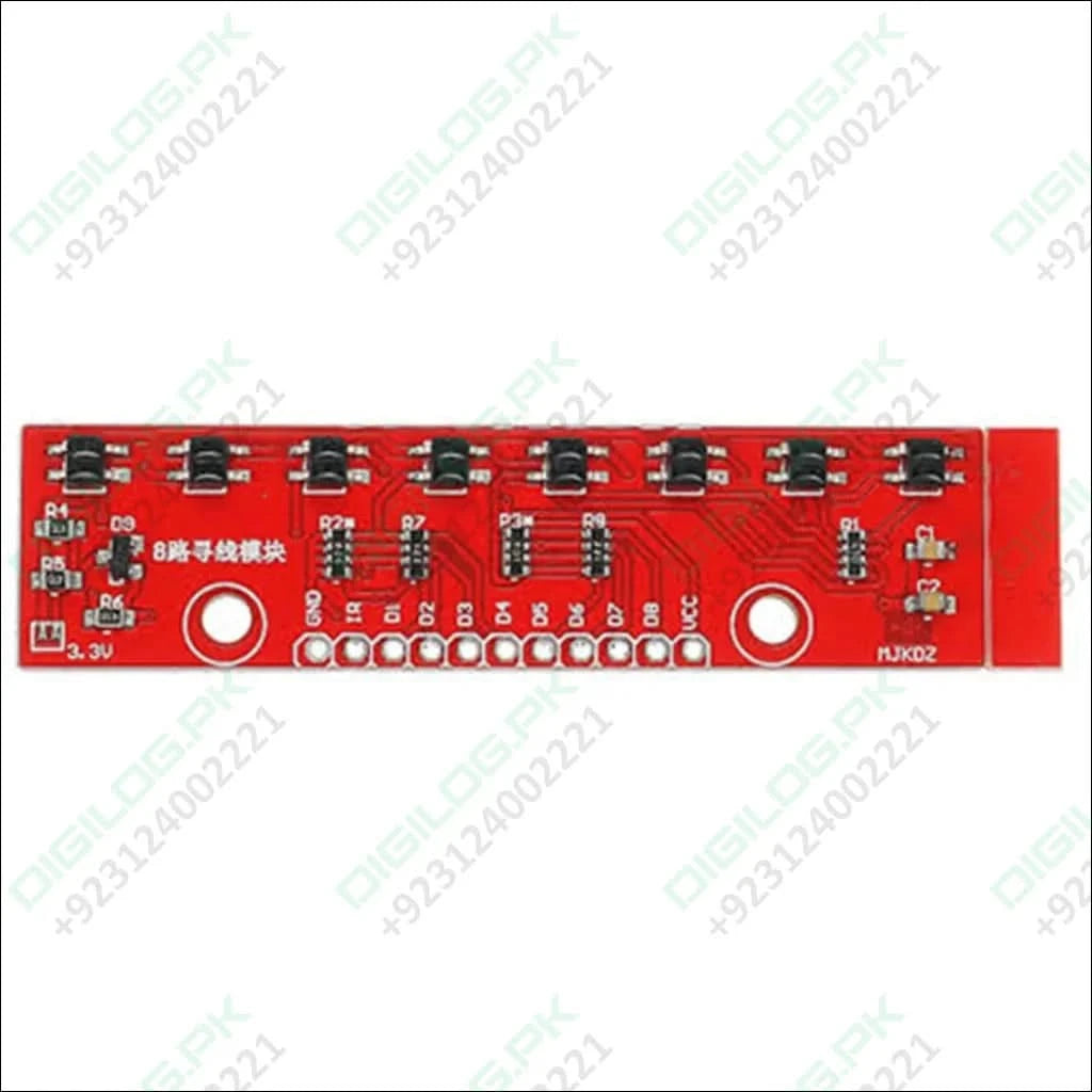 8 Channel Reflectance Sensor Array Module Qtr-8a