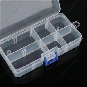 8 Grid Electronic Component Organizer Storage Box Tool Case