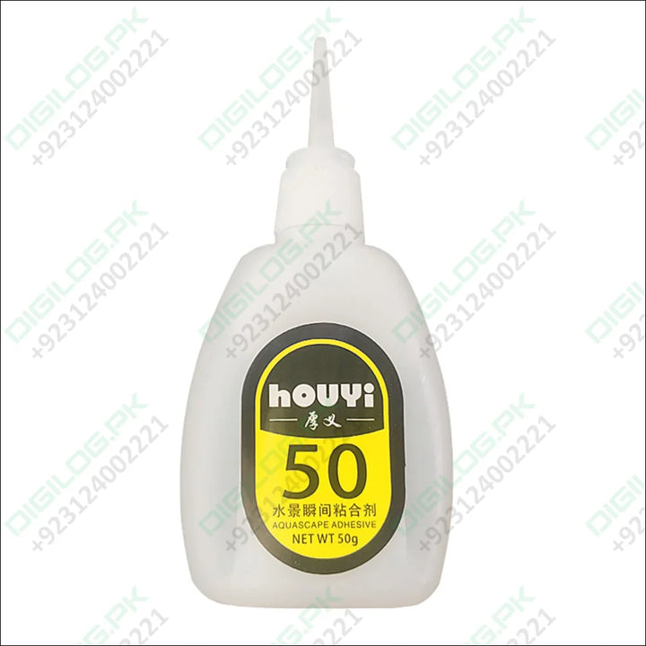 GR 50g Fast-drying Glue Strong Adhesive Safe Non-toxic Glue Aquarium Landscape Supplies