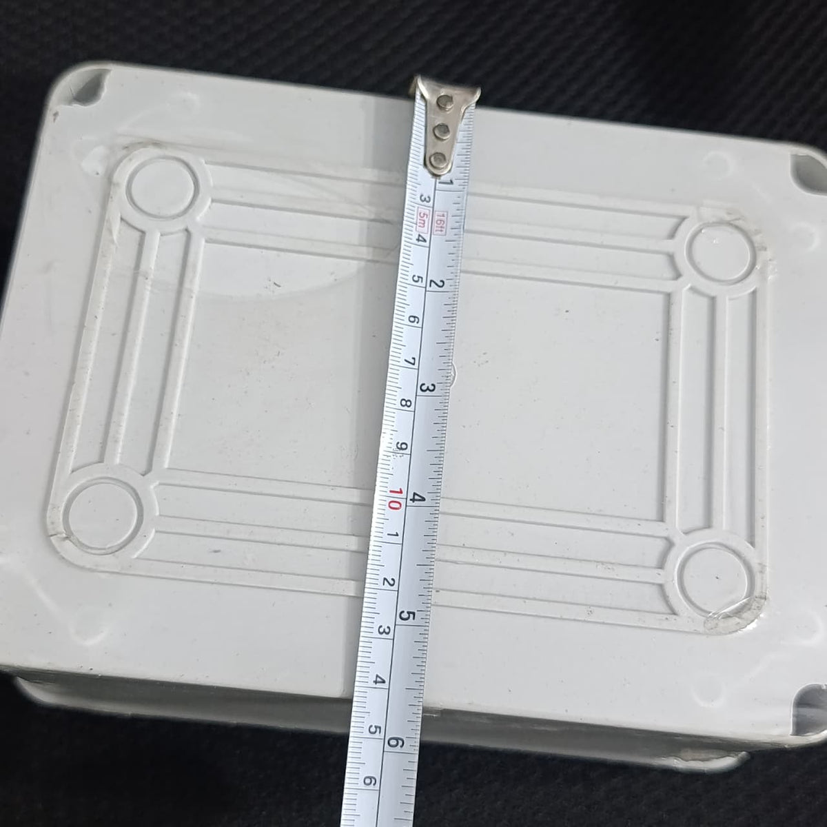 Local Made ABS Junction Box With Rubber Gland 145mm x 195mm x 100mm