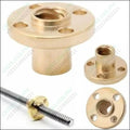 8mm T8x2 Trapezoidal Acme Shaft Lead Thread Rod Brass Screw