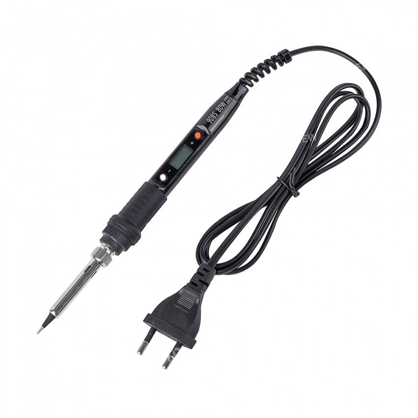 80W Digital LCD Adjustable Temperature Soldering Iron