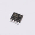 93C46 EEPROM SMD - a black, eight-pin integrated circuit chip with "ATMEL 128 93C46 SU27 A" printed on its top surface.