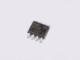 93C46 EEPROM SMD - a black, eight-pin integrated circuit chip with "ATMEL 128 93C46 SU27 A" printed on its top surface.