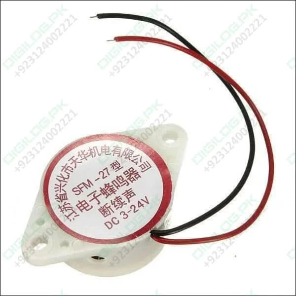 3 To 24v Electronic Buzzer Beep Alarm Sfm-27
