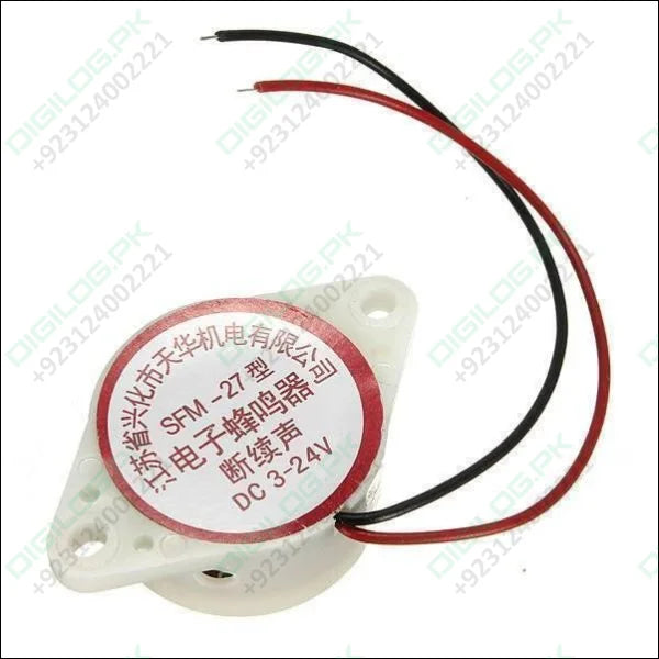3 To 24v Electronic Buzzer Beep Alarm Sfm-27
