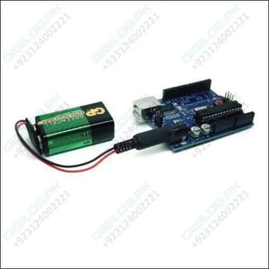 9v Battery Snap Connector To Dc Male Power Adapter Cable