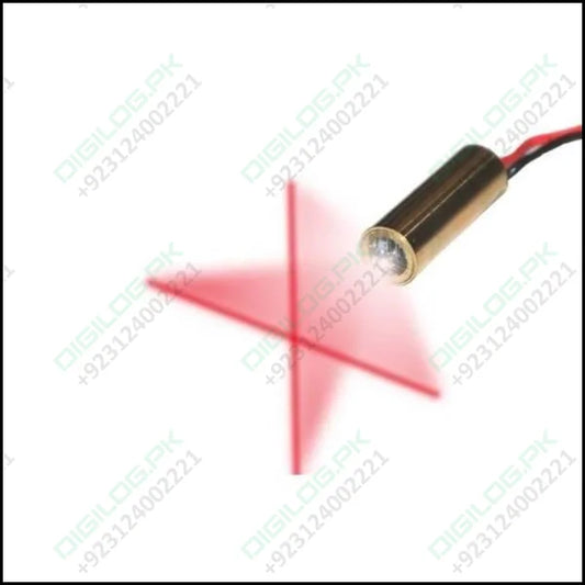 9mm Red Cross Line Laser Head Diode Semiconductor Tube