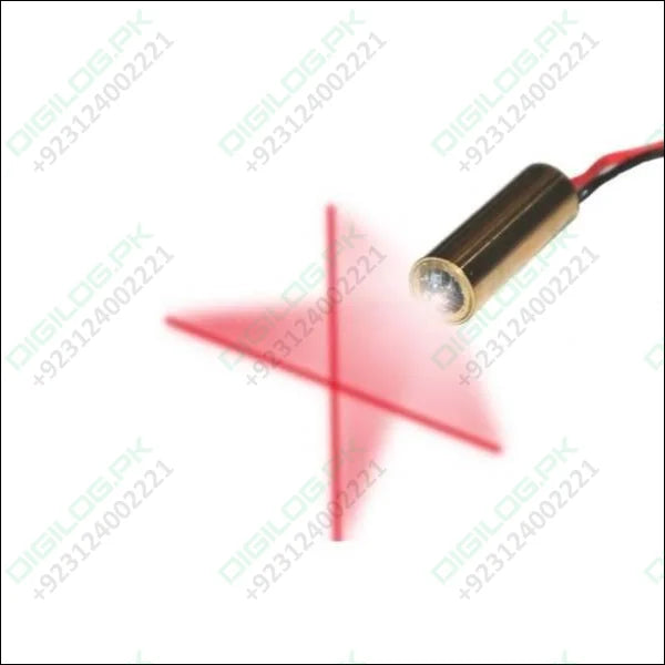9mm Red Cross Line Laser Head Diode Semiconductor Tube