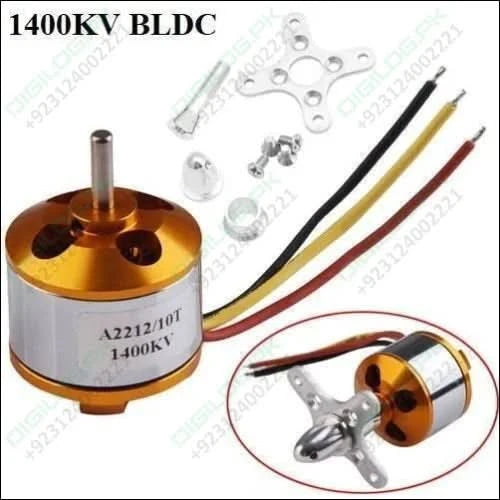 A2212 1400kv Brushless Dc Bldc Motor For Diy Rc Aircraft