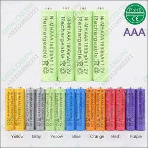1pcs Aaa Ni-mh 1.2 v Rechargeable Battery 1000mah Batteries