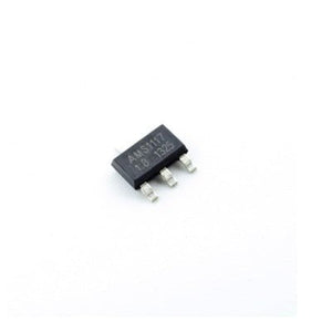 Ams1117 - 1.8v 1a Sot - 223 Voltage Regulator Ic Used