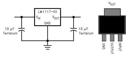 Ams1117-1.8v, 1a, Sot-223 Voltage Regulator Ic Used