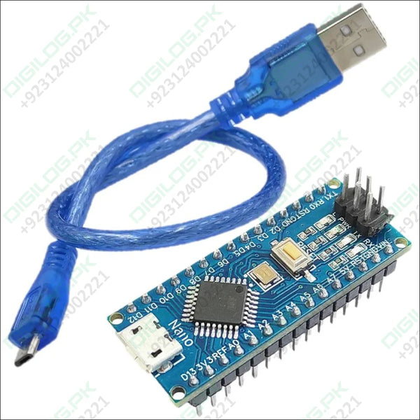 Arduino Nano V3 With Usb Cable In Pakistan