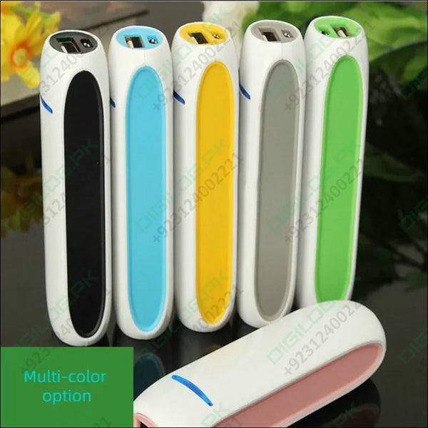 1pcs 2600mAh 5V 1A Mini Portable Power Bank