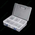 Adjustable Double Layer Component Organizer Tool Container
