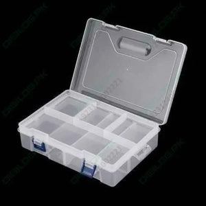 Adjustable Double Layer Component Organizer Tool Container